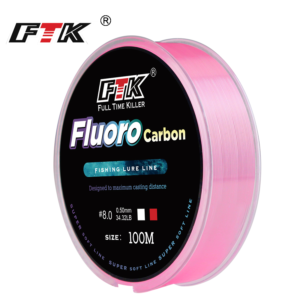 FTK - Línea de Pesca de Fluoro - Fluorocarbon Line reseña y precio