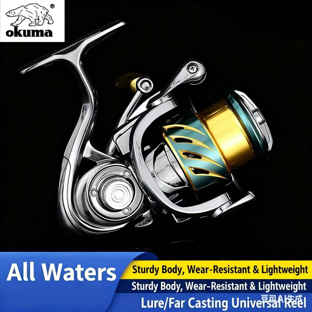 Carrete de Pesca Okuma, Carret - Daiwa Reel Bg reseña y precio